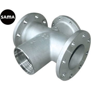 Stainlesss Steel Investment Lost Wax Precision Casting for Pipe Fittings